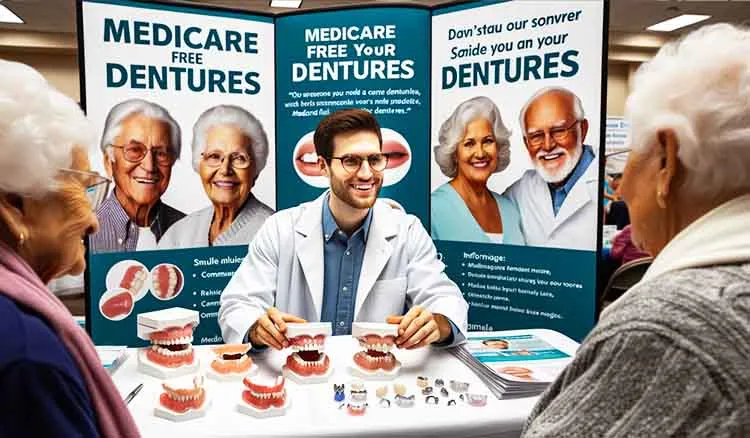 Get FREE dentures with Medicare