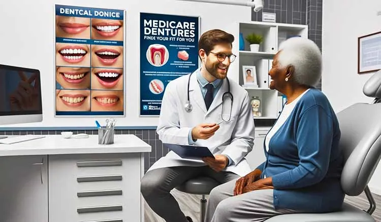 Medicare dentures: Find the right fit for you