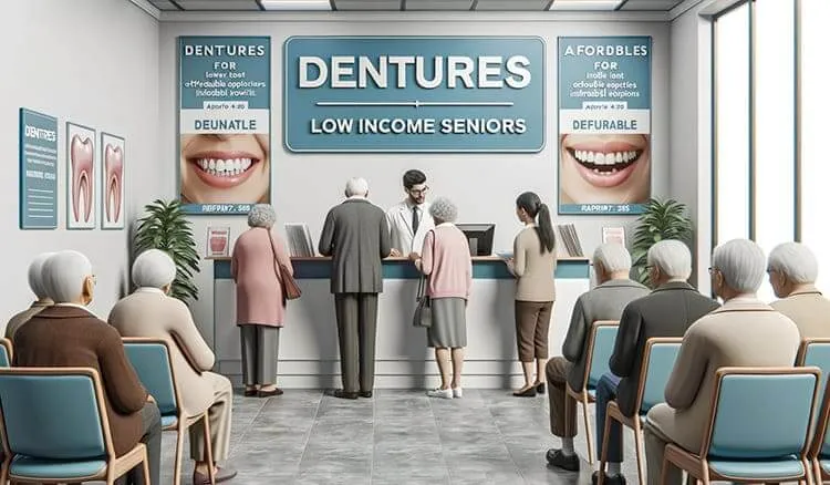 Dentures for Low Income Seniors