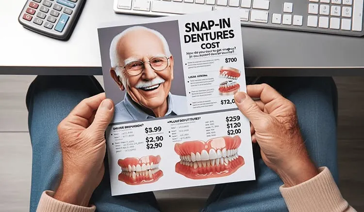 Snap-In Dentures Cost: How Much Does It Cost to Get Snap-In Dentures?