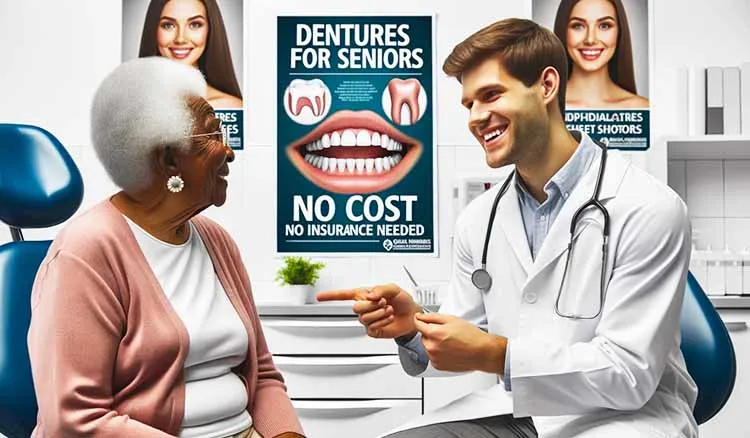 Dentures for Seniors: No Cost, No Insurance Needed